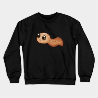 Brown tadpole Crewneck Sweatshirt